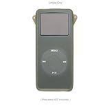Apple iPod nano (2GB) FlexiSkin - The Soft Low-Profile Case (Smoke Grey (covered wheel))