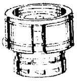 American Metal 5In Vent Cap - 2Wall 5ECW
