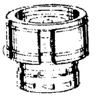 American Metal 4In Vent Cap - 2Wall 4EC