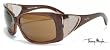 Thierry Mugler Sunglasses with brown frames and brown lenses. Model: TM10095-C2