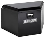 Tradesman TST21TTBBK 21 Black 22 Gauge Steel Trailer Tongue Tool Box