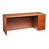 10700 Series Credenza with Full-Height Right Pedestal, Henna Cherry, 72w x 24d (HON10707RJJ)