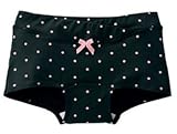 Angeliebe エンジェリーベ ローライズ マタニティ ボクサー ショーツー M ブラック ドット