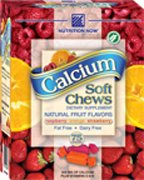 Calcium Soft Chews Fruit Flavor - 75 - Chewable