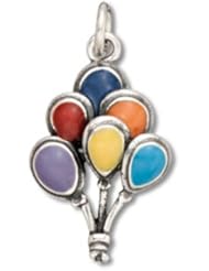 Genuine Raposa Elegance (TM) Multicolor Enamel Balloon Bundle Charm Pendant (20 x 12 mm). 100% Satisfaction Guaranteed.