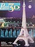 Eiffel Tower, 703 Piece 3D Jigsaw Puzzle Made by Wrebbit Puzz-3D