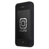 Incipio iPhone 4/4S EDGE PRO Hard Shell Slider Case - 1 Pack - Carrying Case - Retail Packaging - Matte Black/Black Chrome