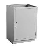 31TmxiCoaPL. SL160  Looped Logic LL2435AA SSAA 1 Door Modular Steel Base Cabinet with Chemical Resistant Powder Coated Finish, 24 Length x 35.375 Height x 22 Depth