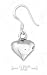 Sterling Silver Puffed 10mm Contemporary Heart Earrings
