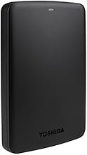 Toshiba Canvio Basics - Disco duro externo de 2.5" (USB 3.0, 1 TB) negro