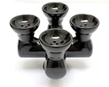 Four Head Ceramic Hookah Bowl