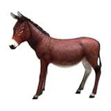 FRP　可愛いドンキー / Donkey　【動物園オブジェ　アニマルオブジェ　店舗・イベント向け】