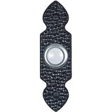 Heath Zenith 829LB-A Traditional D&Atilde;&copy;cor Series Wired Lighted Antique-Design Push Button, Black
