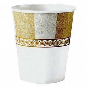 DXE58SAGECT - Paper Water Cups, Wax, Flat Bottom, 5 oz, 2400/CT