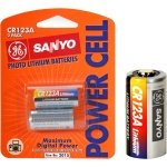 New Cr123a Photo Lithium Battery Retail Pack 2 Pack Provides Maximum Digital Power by Sanyo Batteries