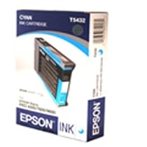 Inkjet Print Cartrdige, T543200, Genuine Original, 3800 Page Yield, Cyan EPST543200