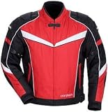 TOURMASTER/CORTECH FSX 2 MOTORCYCLE JACKET RD/BK SIZE:LRG