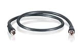 2-ft. Video Hookup Coax Cable (Black)