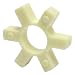 Lovejoy Jaw Coupling, L Type, Jaw Coupling Open Center Elastomer Spider, Hytrel