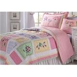 Funny Patch- Full / Queen Quilt with 2 Shams