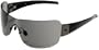 Gargoyles Men's Nitro Oversized Sunglasses,Black Frame/Smoke Lens,one size