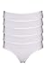 5 Pk Womens Classic Organic Cotton Everyday Bikini, Brief, Pant Underwear