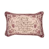 A Mother's Love Decorative Rose Tapestry Toss Pillow by 