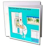 Londons Times Funny Food Coffee other Digestibles - More Egg Beaters - Greeting Cards-12 Greeting Cards with envelopes