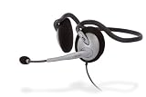 Cyber Acoustics AC-648 Neckband Stereo Headset and Boom Mic with PC Y-adapter