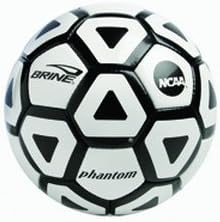 Brine Phantom Soccer Ball - Size 4, Black
