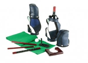 Puttingset im Mini-Golfbag