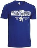 NCAA Vintage 1991 Duke Blue Devils Basketball National Champions Royal Blue Short Sleeve T-Shirt