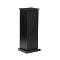 Media Storage Pedestal - Black
