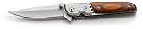 Whitby Lock Knife Small Stainless/Wood Handle