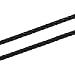 Black Cascade Chain With 14K Yellow Gold Clasp - 16.00 inches