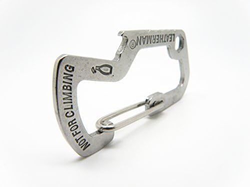 DWGEAR EDC Outdoor EDC Mini Carabiner Shackle Multi Outdoor Tool Camping Hiking Survival Gear Keychain Bottle Opener