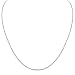 14k White Gold 1.5mm Rolo Chain Necklace, 18