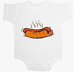 HOT DOG Baby Ultrasoft Onesie