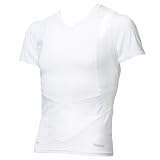 リーボック 機能下着 TAIKAN SLW Vネック半袖Tシャツ AJMR0016 K48871 ホワイト M