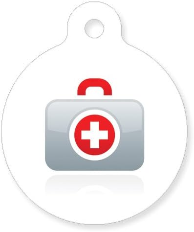 Medical Alert - Aspergers - White Cross Symbol