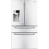 28.0 Cu. Ft. French Door Refrigerator with External Digital Display and Controls FlexZone Drawer Water Filter and Surround Air Flow White