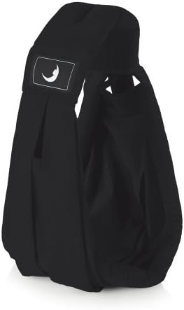 Babasling Original 100% Cotton Baby Carrier, Midnight Black by Babasling