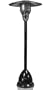 Garden Sun GS4150NGBK 41,000 BTU Floor Standing Natural Gas Powered Outdoor Patio Heater With Push Button Ignition - Black