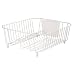 Rubbermaid L3-6008-M5 Antimicrobial Small Dish Drainer, White