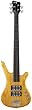 Warwick Corvette Rockbass $$ Bass Guitar (5 String, Oil Finish, Honey Violin)