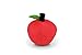 P.L.A.Y. Cute Plush Dog Toys - Fruit & Vegetable Themed Durable Squeaker Chew Toy, Great for Puppies & Small, Medium, Large Dogs - Machine Washable, Recycled Materials (Garden Fresh Apple, Medium)