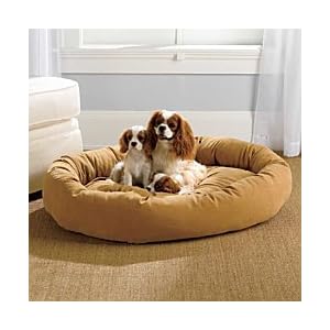 Bagel Dog Bed - Large - BROWN - Improvements