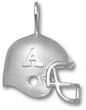 Alabama Crimson Tide Solid Sterling Silver ''A'' Helmet Pendant