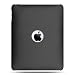 Premium Rubberized Black Snap-on Hard Case Cover for Apple iPad 16GB, 32GB, 64GB Wi-Fi and WiFi + 3G - Seamless Rear Case Only