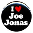 1" Jonas Brothers "I Love Joe Jonas" Button/Pin